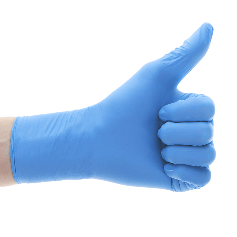 Aira Nitrile Exam Gloves, Latex and Powder Free, Medium, Blue, 200/Pk. Engineered for reliable