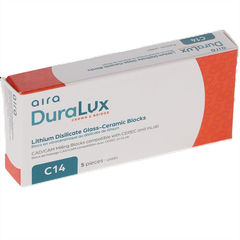 Aira DuraLux Lithium Disilicate Glass Ceramic CAD
