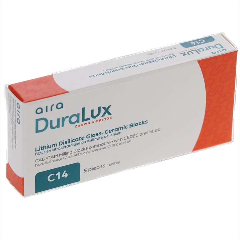 Aira DuraLux Lithium Disilicate Glass Ceramic CAD