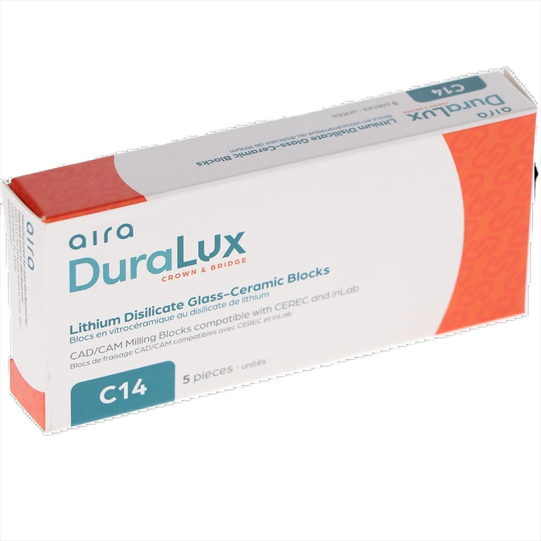 Aira DuraLux Lithium Disilicate Glass Ceramic CAD