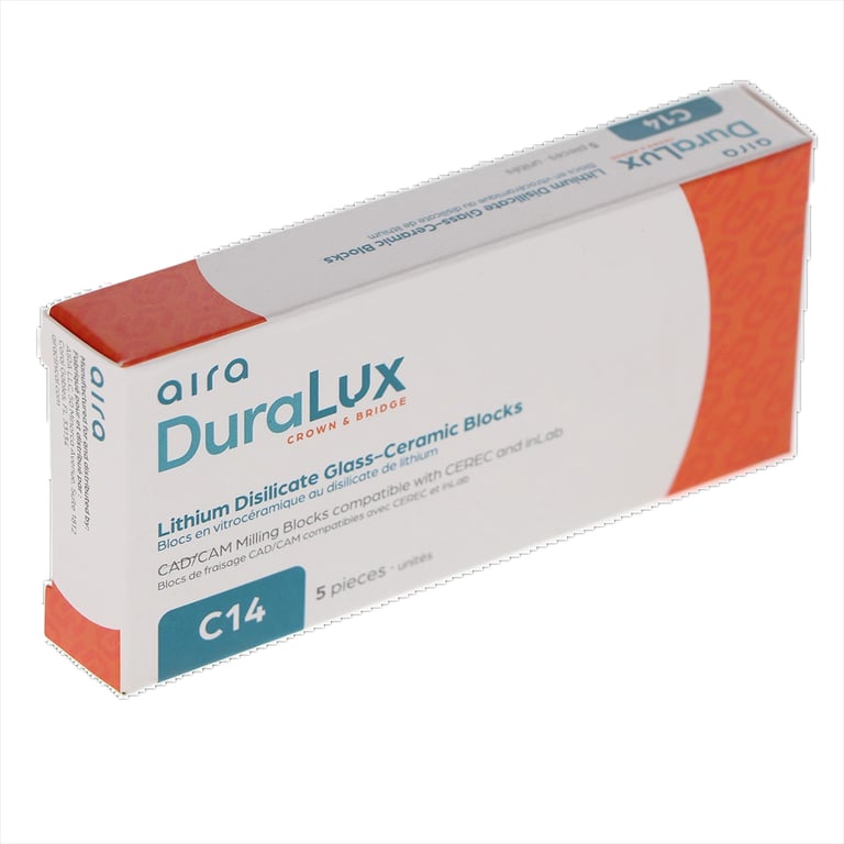Aira DuraLux Lithium Disilicate Glass Ceramic CAD