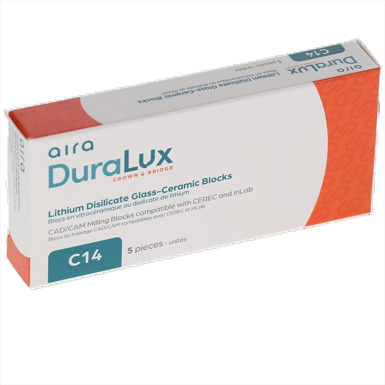 Aira DuraLux Lithium Disilicate Glass Ceramic CAD