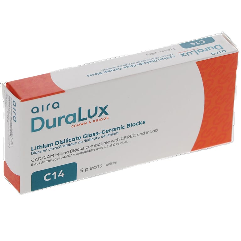 Aira DuraLux Lithium Disilicate Glass Ceramic CAD