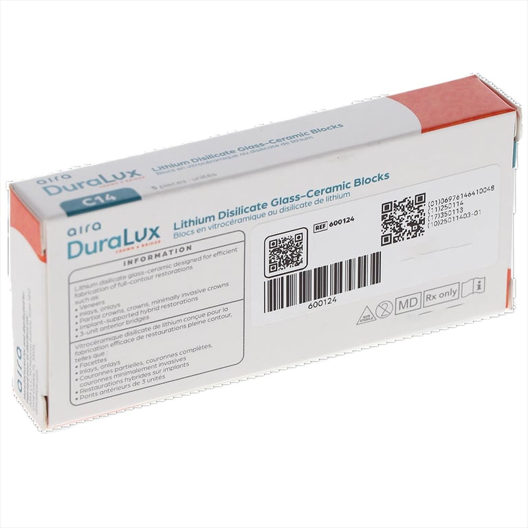 Aira DuraLux Lithium Disilicate Glass Ceramic CAD