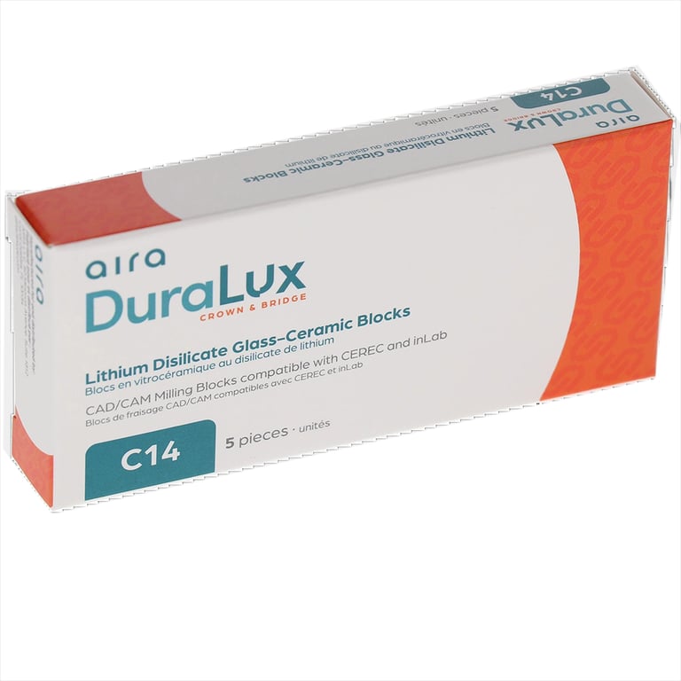Aira DuraLux Lithium Disilicate Glass Ceramic CAD