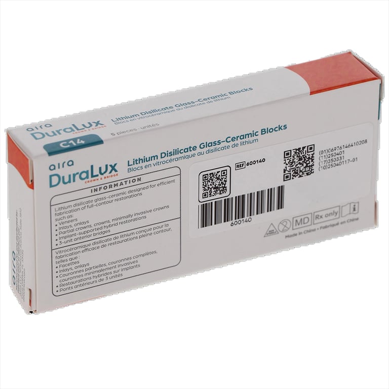 Aira DuraLux Lithium Disilicate Glass Ceramic CAD