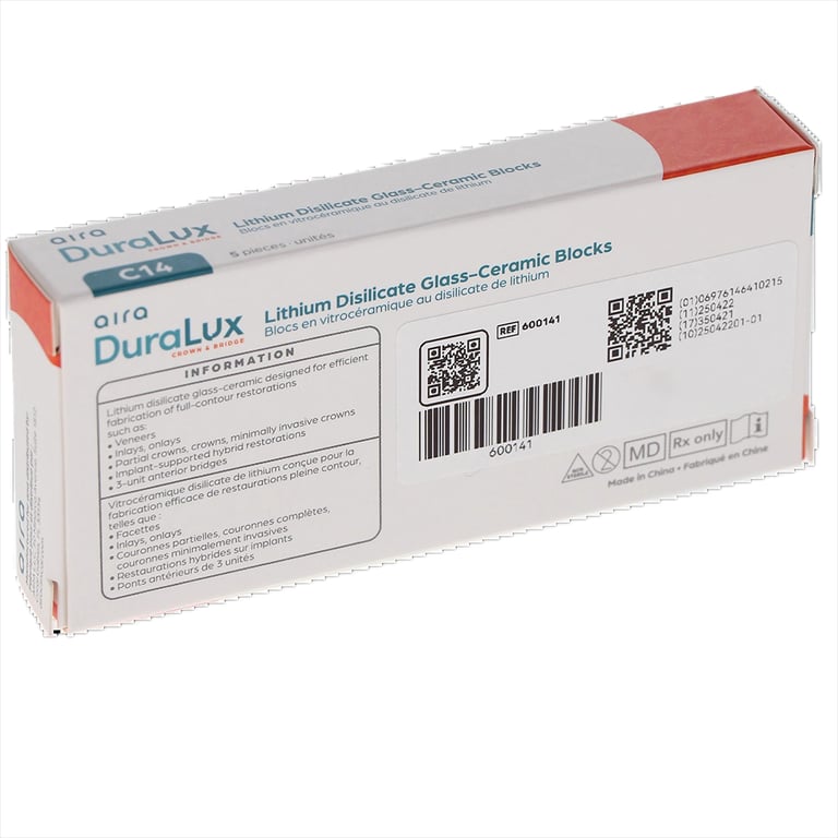 Aira DuraLux Lithium Disilicate Glass Ceramic CAD