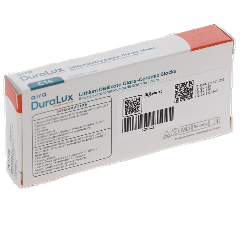 Aira DuraLux Lithium Disilicate Glass Ceramic CAD
