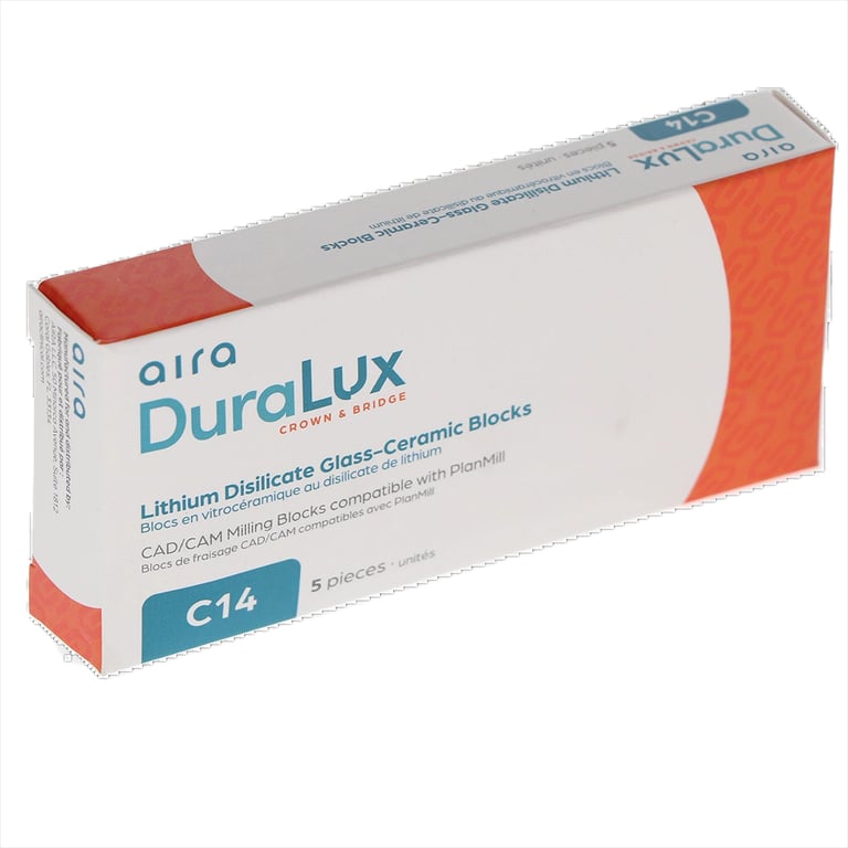 Aira DuraLux Lithium Disilicate Glass Ceramic CAD