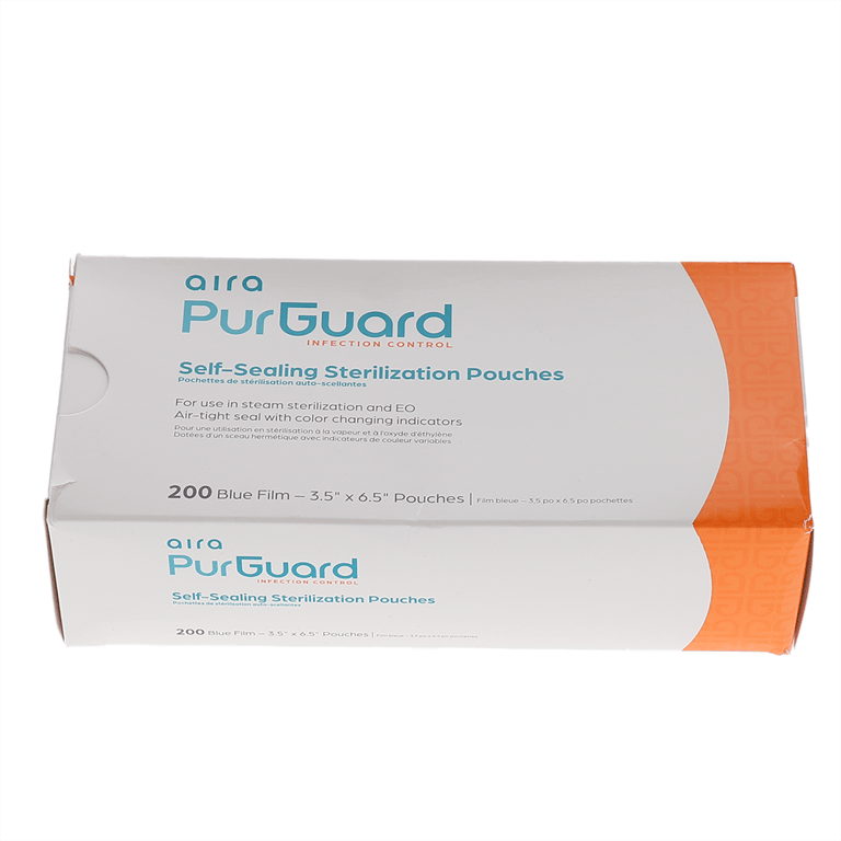 Aira 3.50" x 6.50" Paper/Blue Film Self-Sealing S