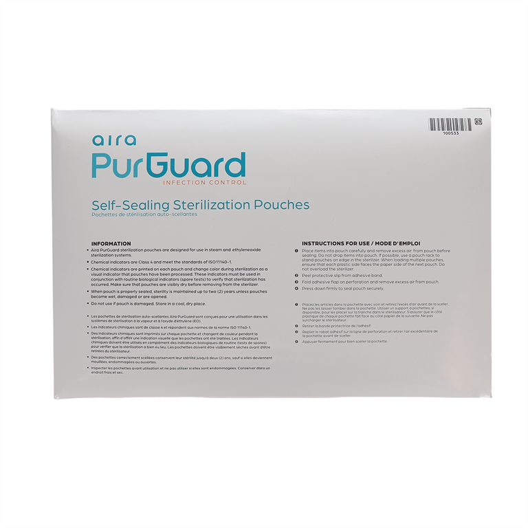 Aira 10" x 14" Paper/Blue Film Self-Sealing Steri
