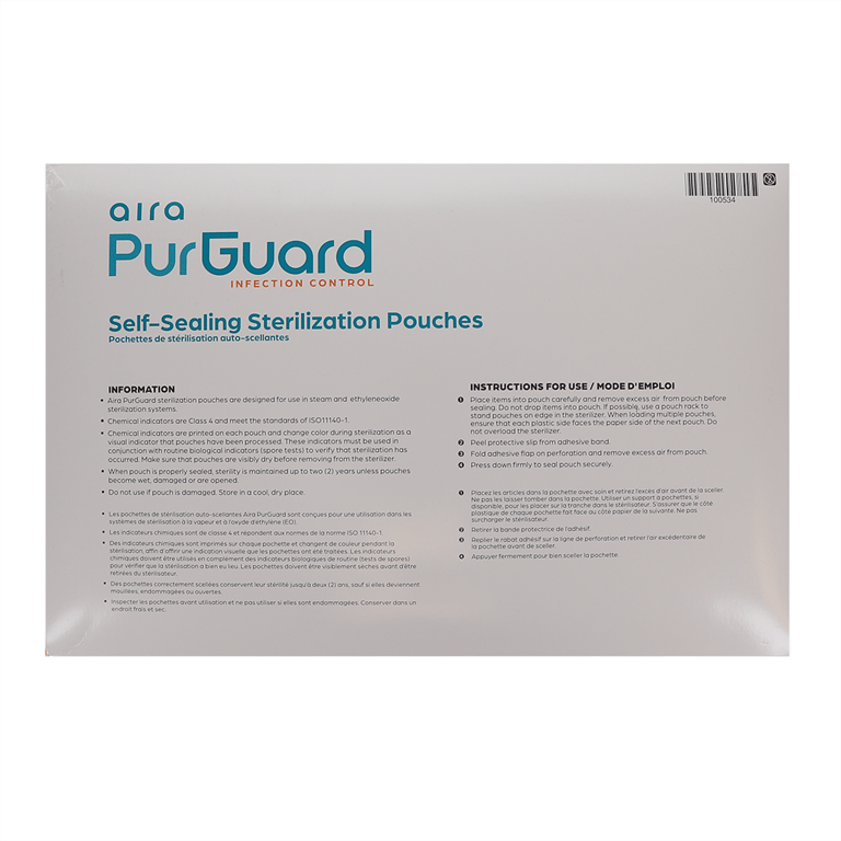 Aira 12" x 17" Paper/Blue Film Self-Sealing Steri