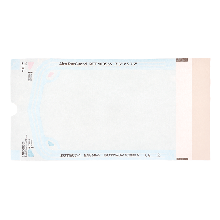 Aira 3.50" x 5.75" Paper/Blue Film Self-Sealing S