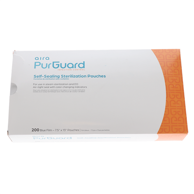 Aira 7.50" x 13" Paper/Blue Film Self-Sealing Ste