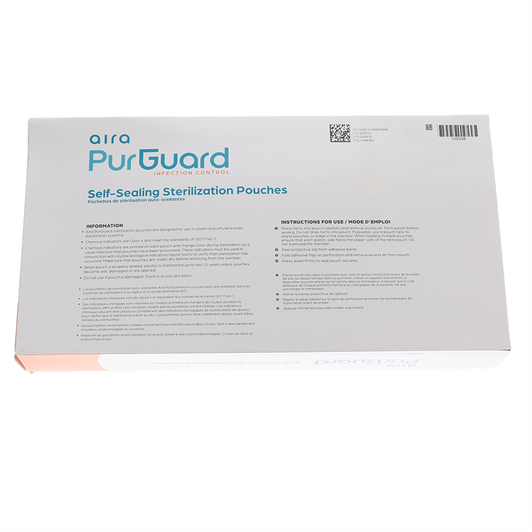 Aira 7.50" x 13" Paper/Blue Film Self-Sealing Ste