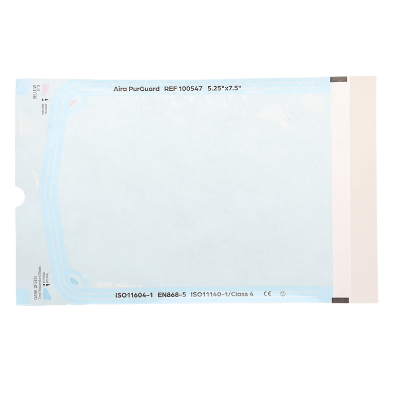 Aira 5.25" x 7.50" Paper/Blue Film Self-Sealing S