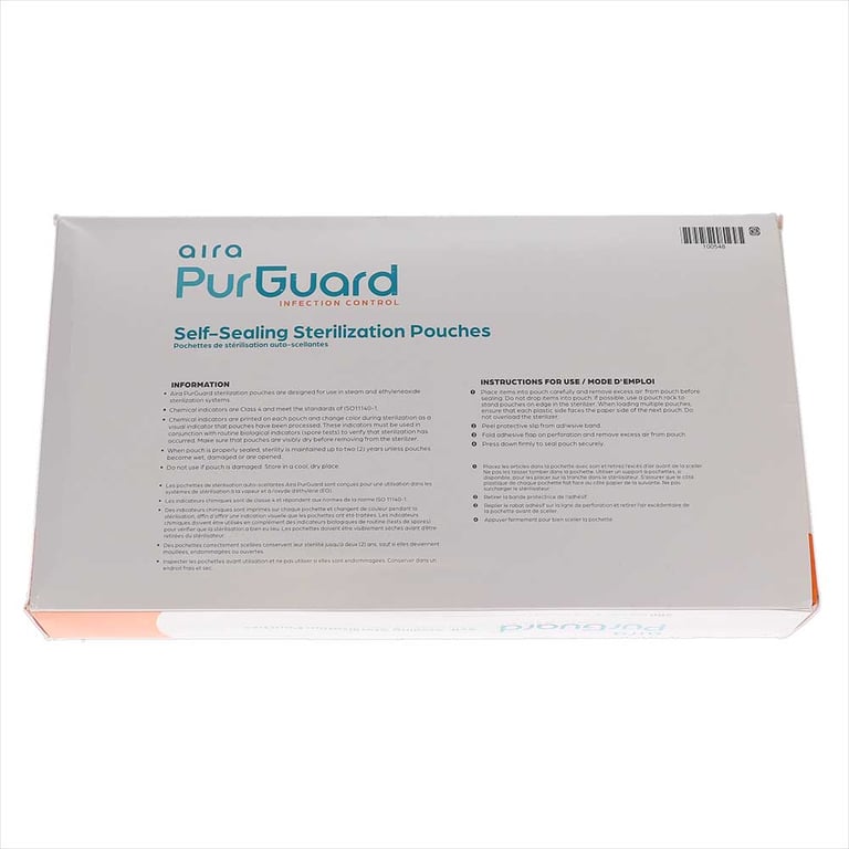 Aira 8" x 13" Paper/Blue Film Self-Sealing Steril