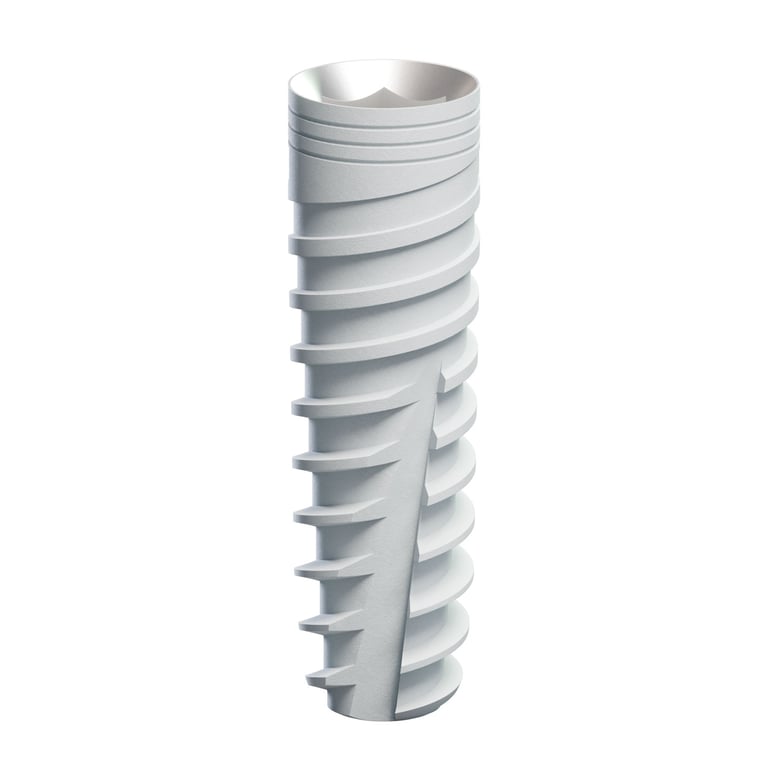 AlfaGate Bioactive SCI Dental Implant Hydrophilic Surface, 3.75 x 10mm, 2.42 Internal Hex, 1/Pk