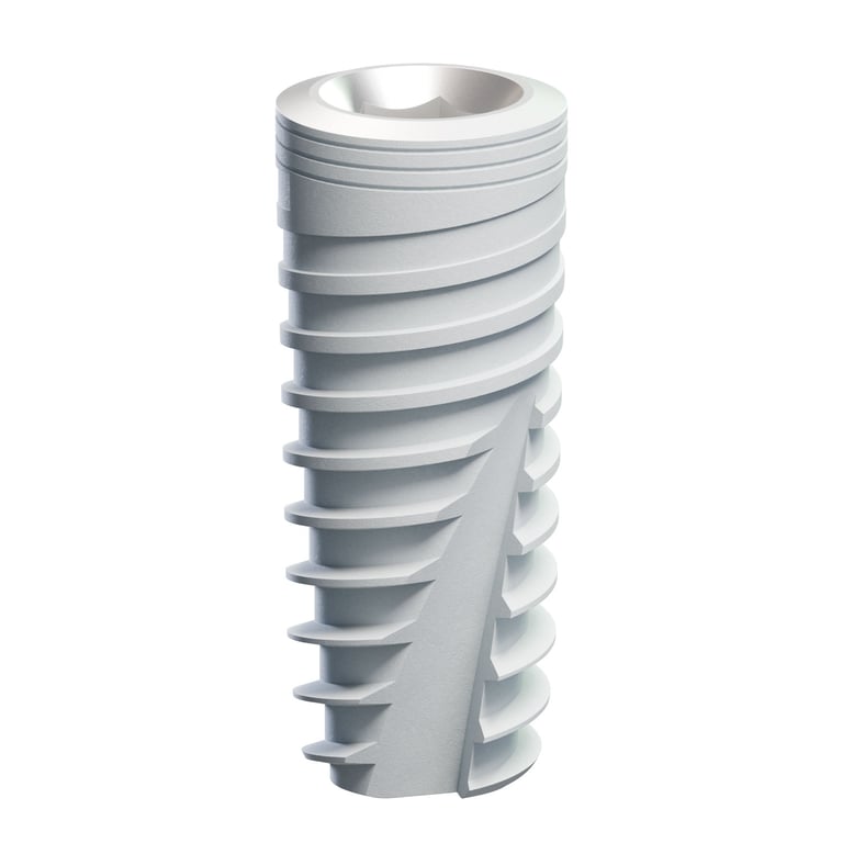 AlfaGate Bioactive SCI Dental Implant Hydrophilic Surface, 5.2 x 11.5mm, 2.42 Internal Hex, 1/Pk
