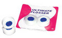 Almore Ultimate Flosser spool refill. Refill contains 2 - 30 yards spools of floss