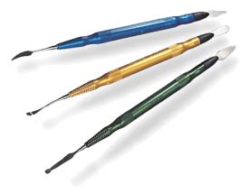 Almore Microfil cosmetic contouring instrument, set of 3 instruments