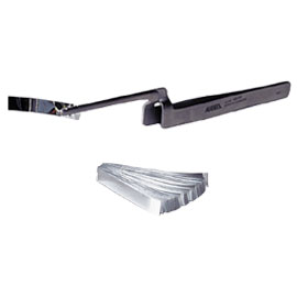 GHM Shimstock Occlusion Foil STRIPS - 12 micron, 5" x 20", 300/Box. To test occlusions it