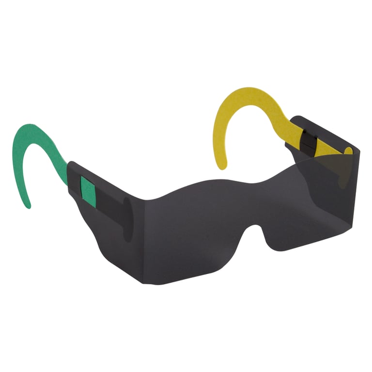 American Dental Accessories Adjustable Disposable Child Eyeshields, 100/Pk. Designed