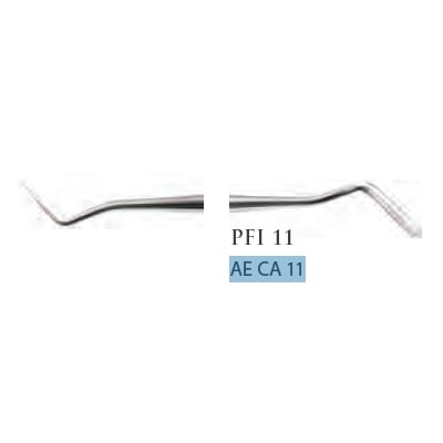 American Eagle #11 PFI double end plastic filling carver with 1/4 - 6.3mm Stainless Steel Double