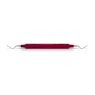 American Eagle #7/8 Bates Scaler with 3/8" EagleLite Resin Red Handle. Narrow Posterior