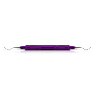 American Eagle #1/2 Barnhart Curette with 3/8" EagleLite Resin Purple Handle. Narrow Blade Anterior