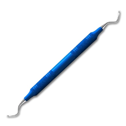 American Eagle #107/108 Cattoni Scaler DE with 3/8" EagleLite Resin Blue Handle