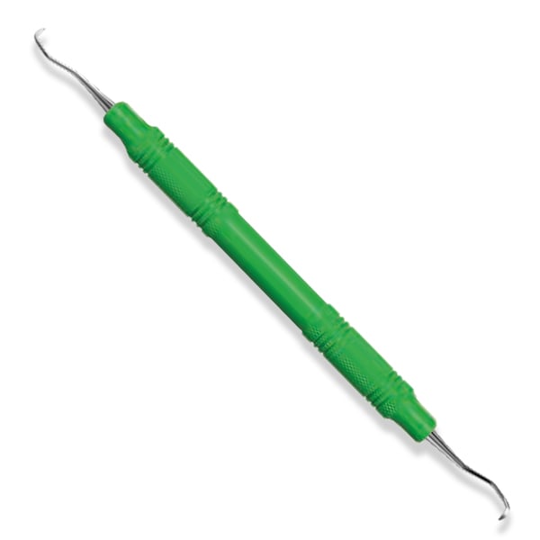 American Eagle #3/4 Jacquette Scaler with 3/8" EagleLite Resin Green Handle. Anterior