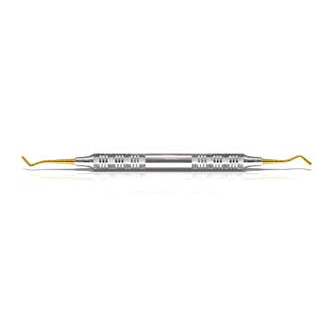 American Eagle #7 TNT (Titanium Nitride) Composite & Plastic Filling Instrument DE with 1/4"