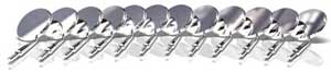 American Eagle # 5 Stainless Steel Cone Socket Front-Surface Mouth Mirror, Package of 12 mirrors