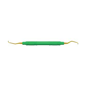 American Eagle Mini Anterior Double Gracey With XP Technology, With 3/8" EagleLite Resin Green