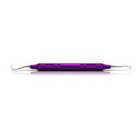 American Eagle #U15/33 Towner-Jacquette Scaler with 3/8" EagleLite Resin Purple Handle. Anterior