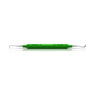 American Eagle #3/U5 Jacquette Scaler with 3/8" EagleLite Resin Green Handle. Anterior