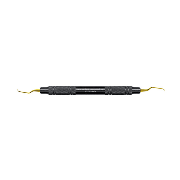 American Eagle Gracey +3 Deep Pocket 3-4 XP with 3/8" Black Handle, Single Instrument. Elongated