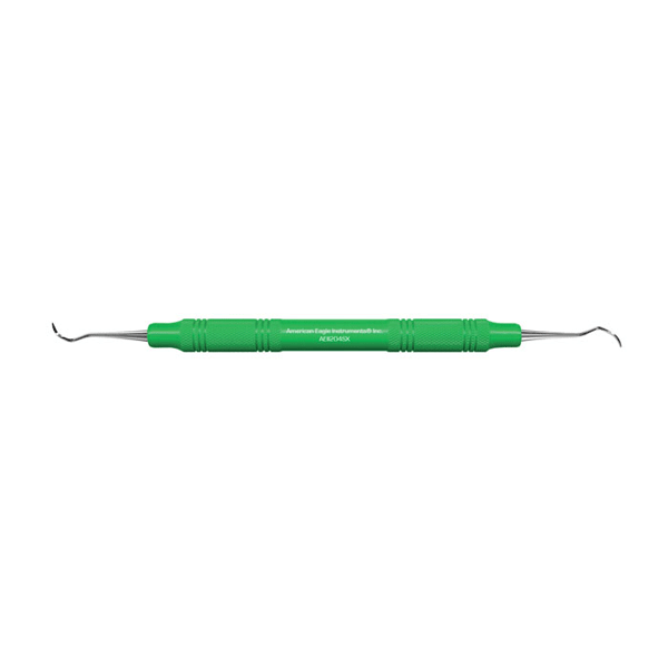 American Eagle Implant Instrument 204S with 3/8" Green Handle, Single Instrument. Posterior