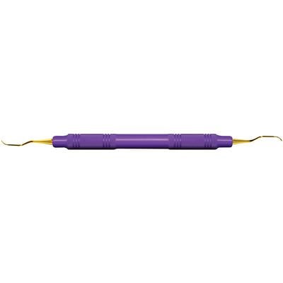 American Eagle #1/2 XP Barnhart Curette with 3/8" EagleLite Resin Purple Handle. Narrow Blade