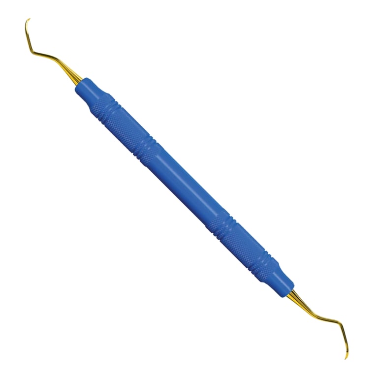 American Eagle #M23 XP Scaler DE with 3/8" EagleLite Resin Blue Handle