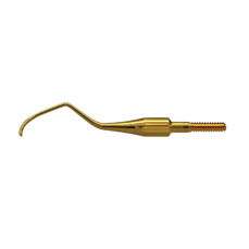 Quik-Tip #6 XP Barnhart Curette - Cone Socket Tip. Narrow Blade, Deeper Shank Angle for Posteriors