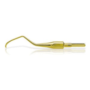 Quik-Tip #412 XP Universal Curette. Designed with narrow blade and deeper shank angle