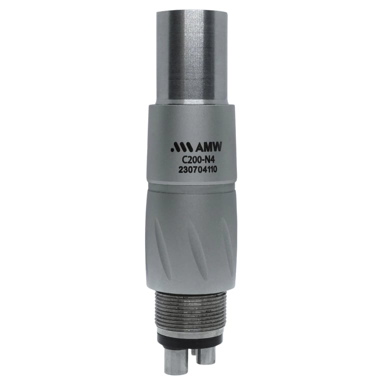 AirLED C200-N4 Coupler, 1/Pk. This 4-hole NSK-style coupler features a self-contained generator