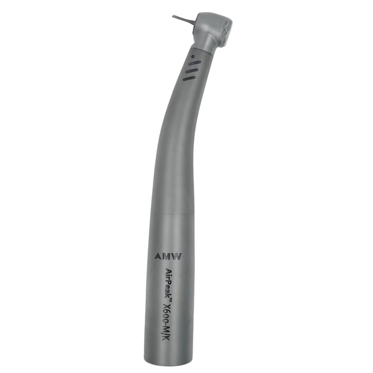 AirPeak X600 KaVo Style High Speed Handpiece, 1/Pk. The titanium body with GripMax coating reduces