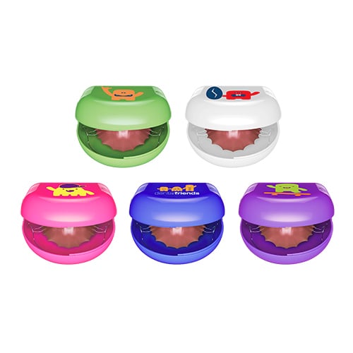 Angie Retainer Box for Orthodontic Appliance, 10/pk. Click One opening, it opens with a single