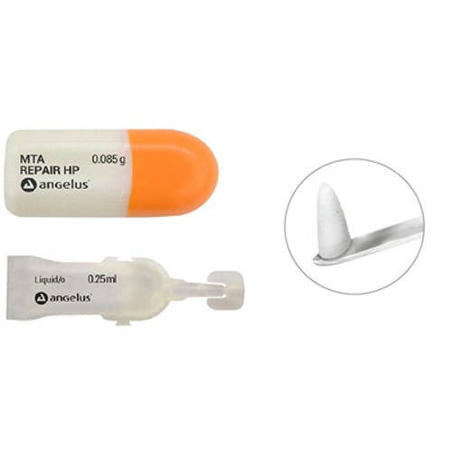 MTA Repair HP 5-patient kit, 5 - 0.085 gm capsules & 5 - 0.25 ml liquid flasks, repair cement