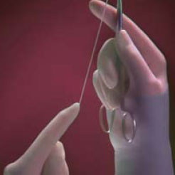 Encore Acclaim Latex Surgical Gloves: size 7 1/2, Sterile, Thick, Powder-Free, Smooth, Cream