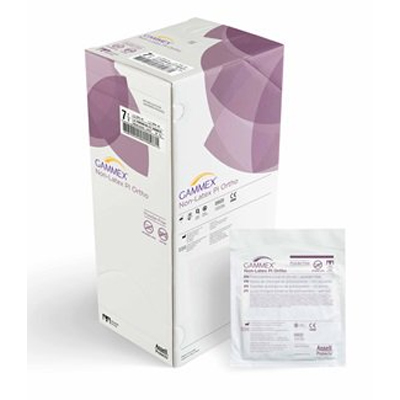 GAMMEX Non-Latex PI Ortho Polyisoprene Surgical Orthopaedic Gloves: Size 6, Sterile, Powder-Free