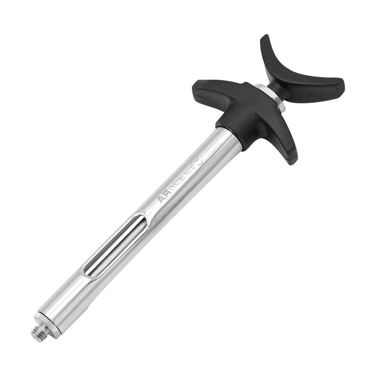 AR Instrumed Stainless Steel Aspirating Anesthetic Syringe, T-Handle, 1.8mL, 1/Pk. Features